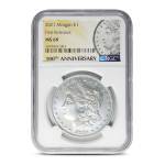 2021 Silver Morgan Dollar Coins MS69 (Varied Label, Varied Mint Mark, PCGS or NGC)