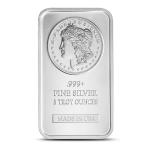 5 oz Silver SilverTowne Morgan Bars (New)