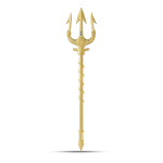 2025 2 oz Silver Republic of Chad Poseidon Trident Coins (Box + CoA, Gilded High Relief)