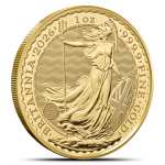 2026 1 oz Gold British Britannia Coins (BU)