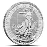 2026 1 oz Silver British Britannia Coins (BU)