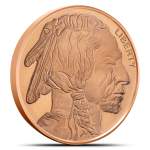 1 oz Copper SilverTowne Buffalo Rounds (New)