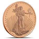 1 oz Copper SilverTowne Saint Gaudens Rounds (New)