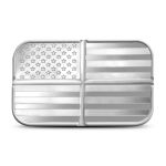 1 oz SilverTowne Divisible American Flag Silver Bars (New)