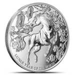 2026 1/4 oz Silver Pitcairn Islands Lunar Year of the Horse Coins (BU)