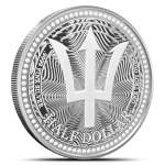 2025 1 oz Silver Barbados Trident Coins (BU)