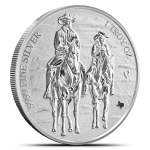 2026 1 oz Silver Texas Mint Cowboys Rounds (New)
