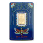 5 Gram Gold PAMP Suisse Lucky Scarab Bars (New wAssay)