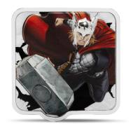 2025 Proof Colorized Niue Thor Kra-Koom 2 oz Silver Coin with Box &amp; CoA, Ultra High Relief