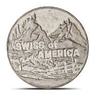 1 oz Swiss of America Silver Round