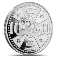 2024 Samoa Mr. Monopoly 1 oz Silver Coin BU