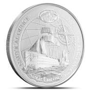 2023 Rwandan Great Eastern Nautical Ounce 1 oz Silver Coin BU