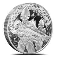 2024 Samoa Alien 5 oz Silver Coin BU