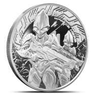 2024 Samoa Alien 1 oz Silver Coin BU