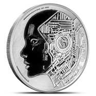 2025 Republic of Chad AI 1 oz Silver Coin BU