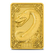 2025 Antique Fiji Snake Rectangular 5 oz Silver Coin - Provident