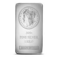 1 Kilo Silver Morgan Bar New | Sunshine