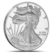 2017-W Proof American Eagle 1 oz Silver Coin with Box &amp; COA