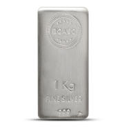 1 Kilo BGASC Silver Bar (New)