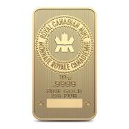 10 Gram (RCM) Royal Canadian Mint Gold Bar (New w Assay)