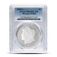 2023-S Proof Morgan Dollar Silver Coin PCGS PR69 DCAM