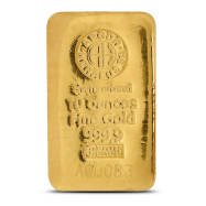 10 oz Argor Heraeus Cast Gold Bar (New)