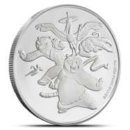 2023 Samoa Kung Fu Panda 1 oz Silver Coin BU