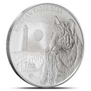 1 oz Silver 2020 South Korean Tiger Medal | KOMSCO - Provident Metals™
