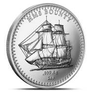 2024 Pitcairn Islands Bounty 1 oz Silver Coin BU