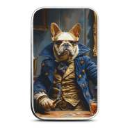 1 oz Colorized Silver Don Human Dog Bar | The Holy Land Mint