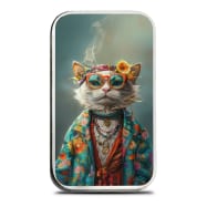 1 oz Silver Colorized Harmony Human Cat Bar | The Holy Mint