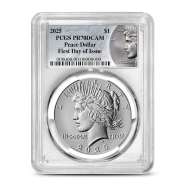 2025-S Proof Peace Silver Dollar Coin PCGS PR70 DCAM FDOI