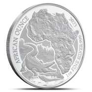 Colorized Republic of Serbia Nikola Tesla Anti Gravity Silver Coin