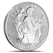 2023 Tuvalu Gods of Olympus Apollo 1 oz Silver Coin BU