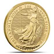 2026 1 oz British Gold Britannia Coin (BU)