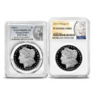 Proof Morgan Dollar Silver Coin PF/PR69 2023+, Varied Mint Mark, PCGS or NGC