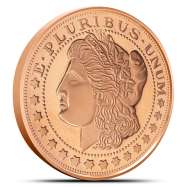 1 oz SilverTowne Morgan Copper Round (New)