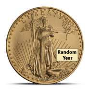 1/4 oz American Gold Eagle Coin (Random Year)
