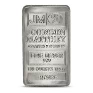 Extruded 100 oz Silver Bar | Johnson Matthey
