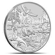 2026 Australian Wonders of Australia The Outback 1 oz Silver Coin BU