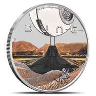 2026 1 oz Colorized Tuvalu Silver DUNE Coin (Box + CoA)