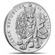 2026 1 oz Niue Czech Lion Silver Coin (BU)