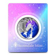 2025 1 oz Colorized Fiji Silver Celestra Unicorn Coin (Certi-Lock)