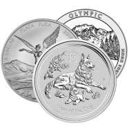 5 oz Silver Coin Varied Condition, Any Mint