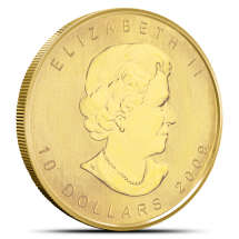 2009 1/4 oz Gold Canadian Maple Leaf Coins
