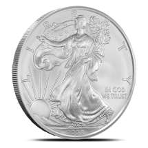 2008 1 oz Silver American Eagle Coins