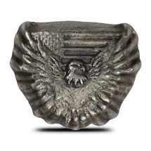 3 oz Silver MK Barz Eagle and Flag Shaped Bars (New)