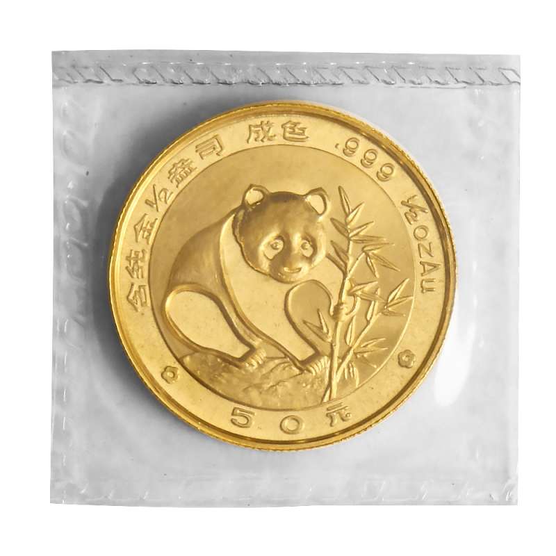 Chinese Gold Panda 1/2 oz