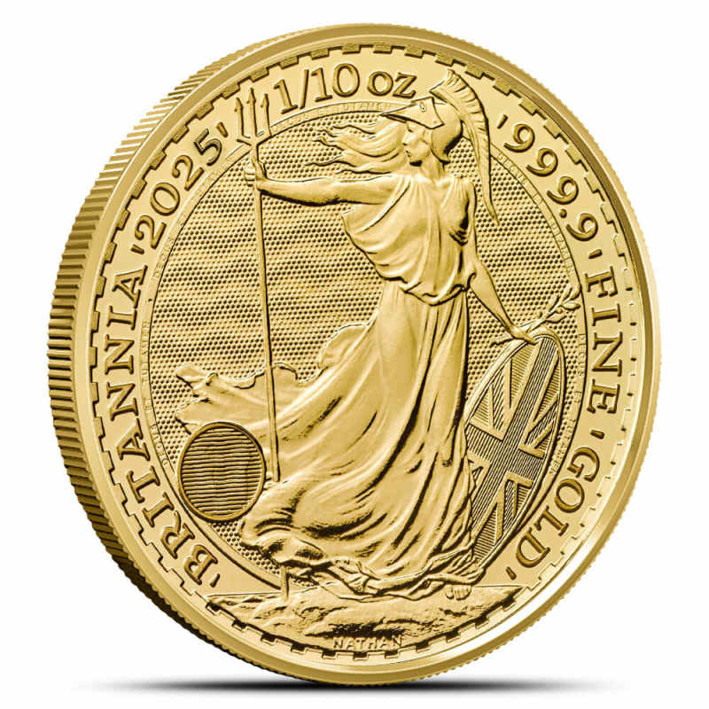 British Gold Britannia 1/10 oz