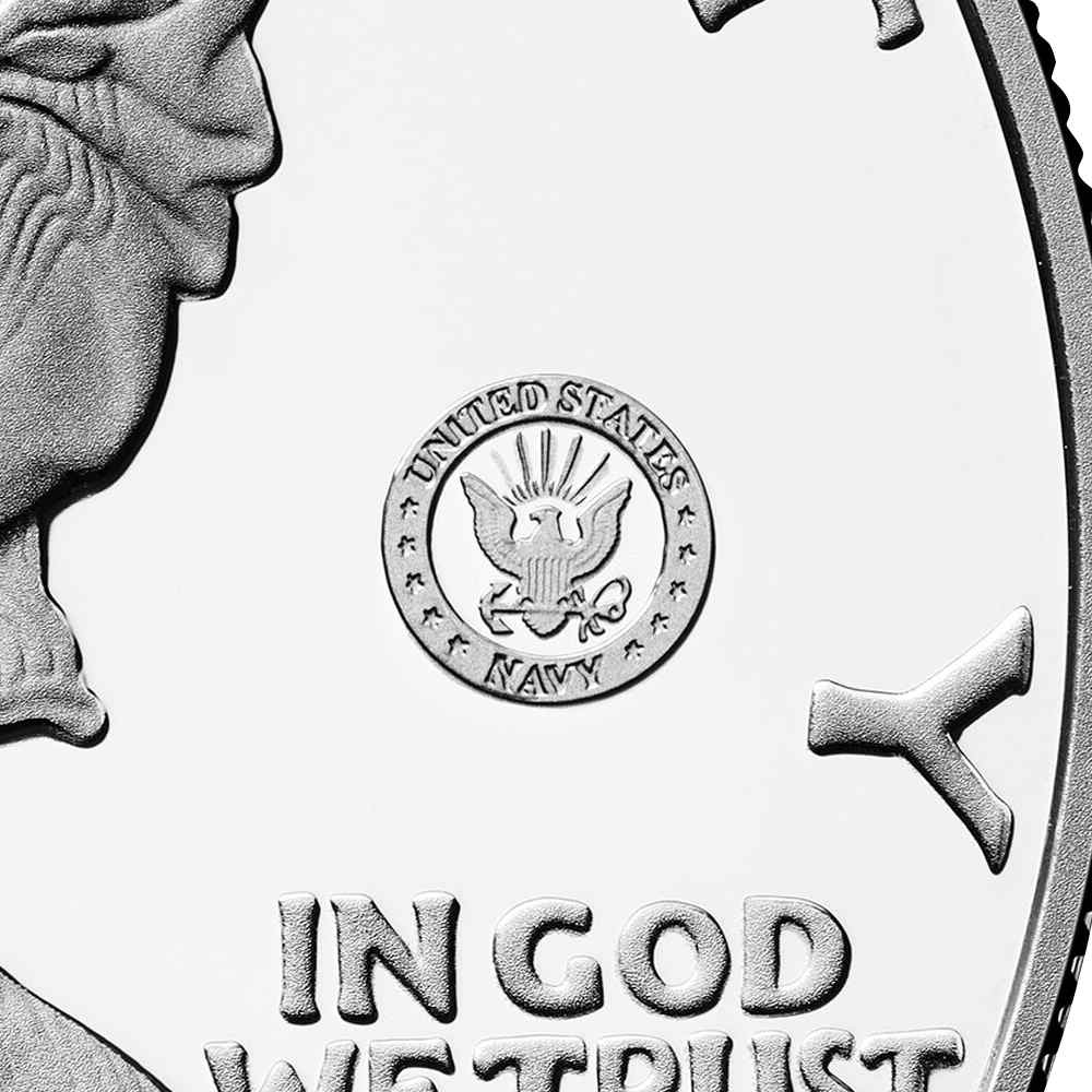 2025-S Proof Navy Privy American Eagle 1 oz Silver Coin - Provident Metals™